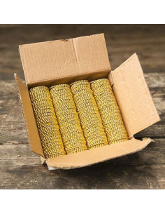 Set 200 golden lion medieval coins