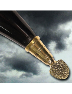 Viking horn without hole, 38 cms.