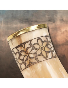 Viking horn of Freya, 33 cms. 2