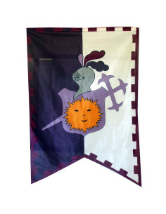 Estandarte medieval armadura (150x100 cms.)