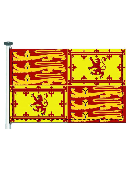 Medieval flag Richard the Lionheart