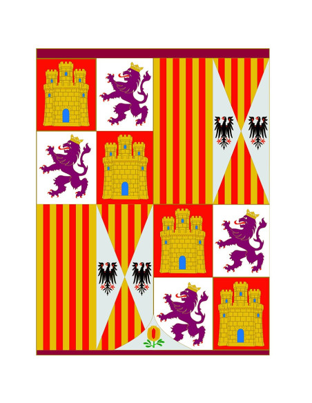 Catholic Kings Coat of Arms banner