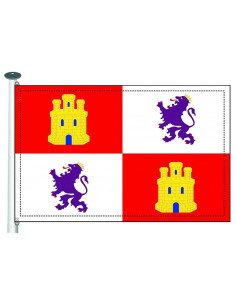 Castilla y León flag (for outdoor use) 2