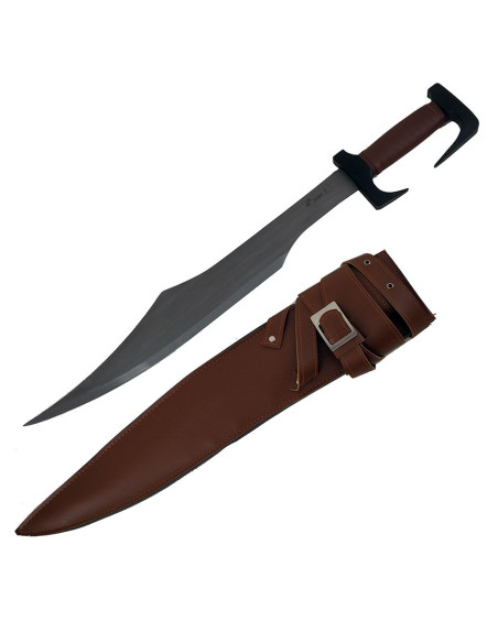 Spartan sword with scabbard and belt