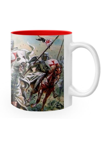 Ceramic Mug fight Knights Templar