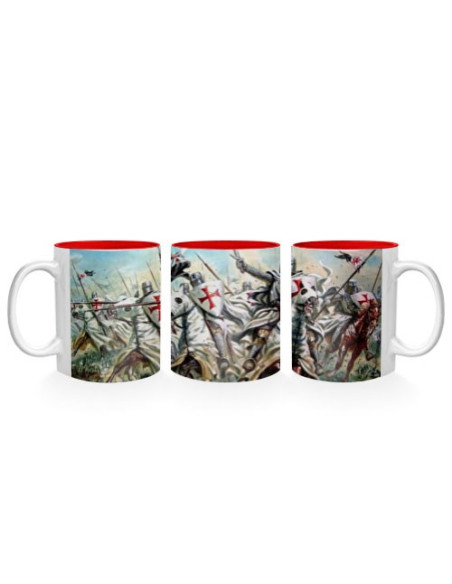Ceramic Mug fight Knights Templar