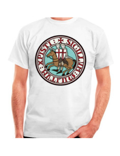 Knights Templar T-shirt, short sleeve