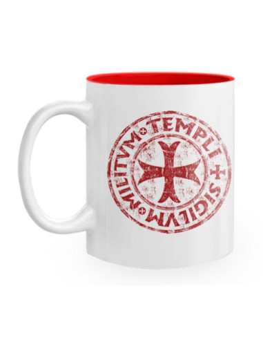 Ceramic Mug Templar Cross-Seal