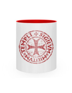 Ceramic Mug Templar Cross-Seal 2