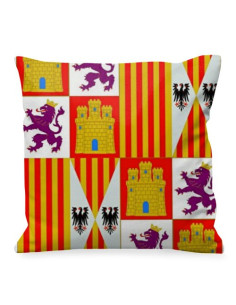 Medieval cushion Castilla y León Shield