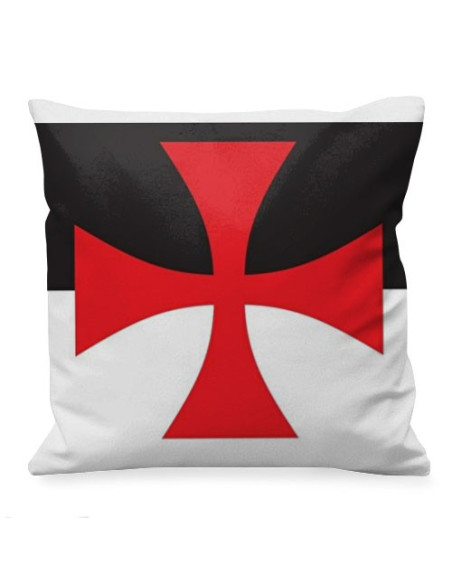 Medieval cushion Templar Cross Pate