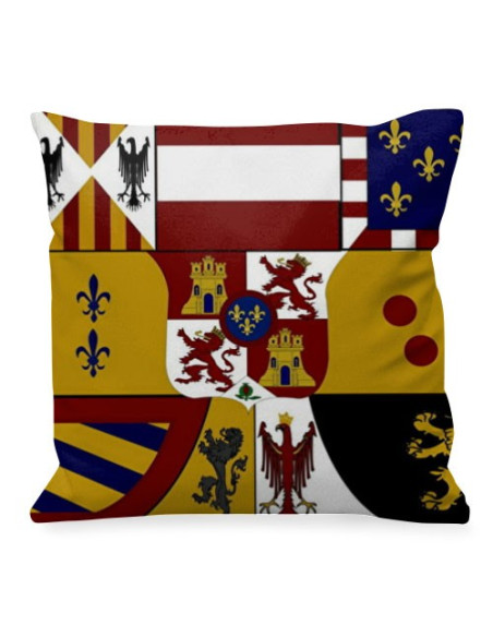 Medieval cushion Shield of the Bourbons