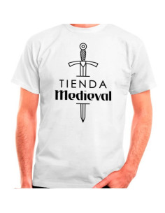White T-shirt of Medieval-Shop