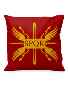 Ancient Roman cushion Republic, SPQR