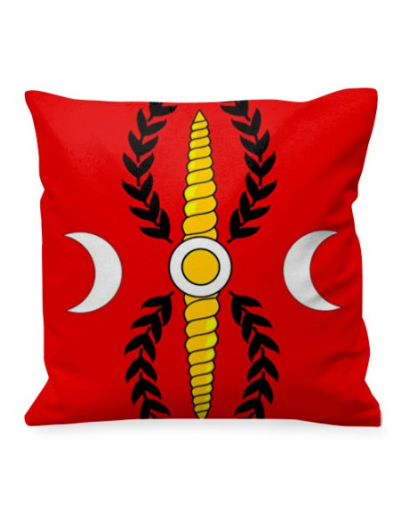 Laureate Roman cushion with half moons