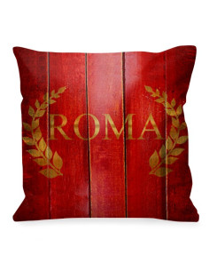 Rome cushion with laurel wreath