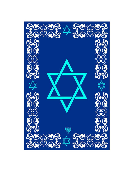 Star of David Jewish Banner