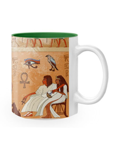 Ceramic Mug Pharaohs and Egyptian Gods