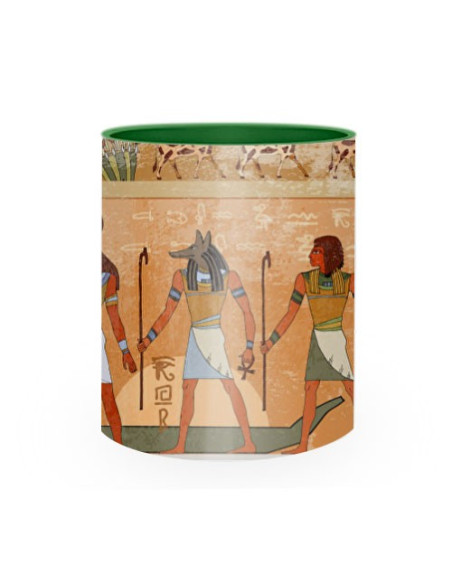 Ceramic Mug Pharaohs and Egyptian Gods