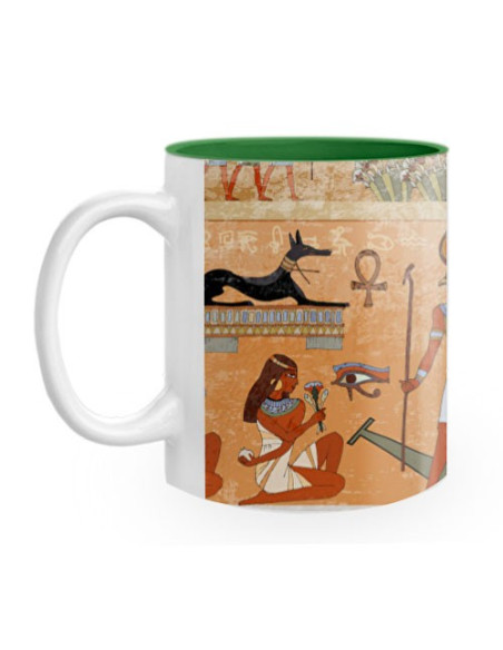 Ceramic Mug Pharaohs and Egyptian Gods