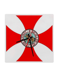 Knights Templar Wall Clock