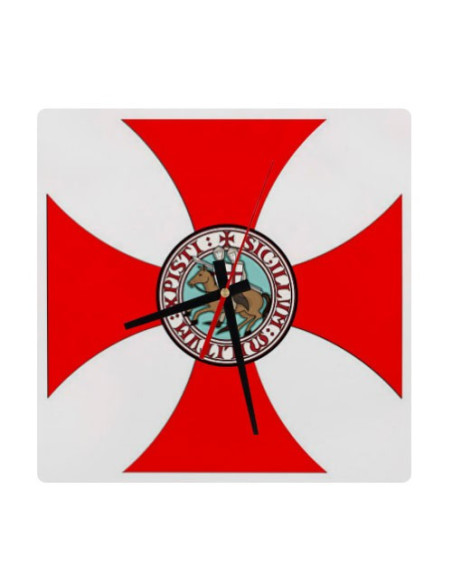 Knights Templar Wall Clock