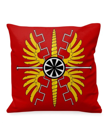 Roman design cushion