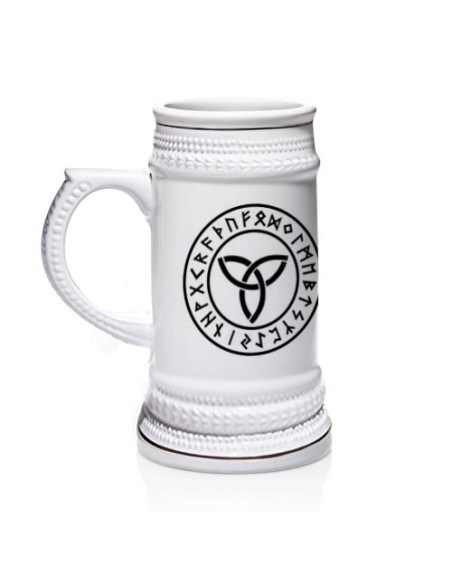 Celtic Triquetra Beer Mug