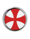 Metal pin Cross Knights Templar