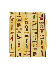 Waterproof Egyptian string backpack (34x42 cms.) 2