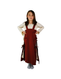 Dress-surcoat for girls