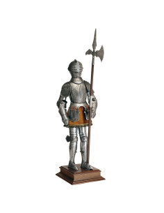 Decorative Armor with Halberd (61 cms.)