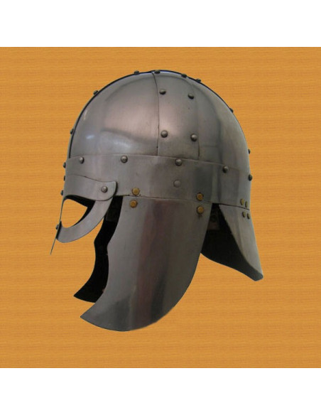 Viking helmet with mask and protections Viking helmet with mask and protections