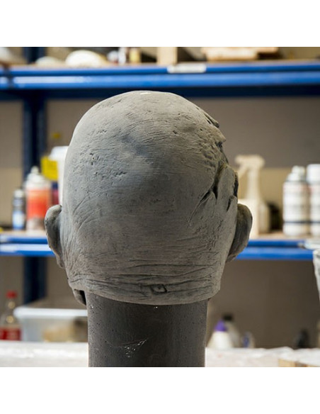 Half Head Zombie Mask (57-59 cms.)