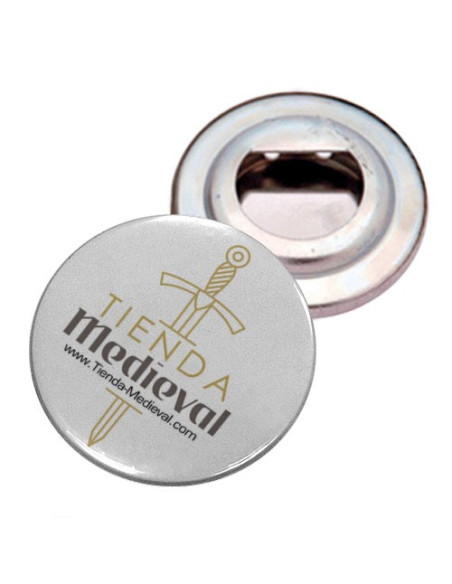 Bottle opener Plate with Magnet (Shop-Medieval)