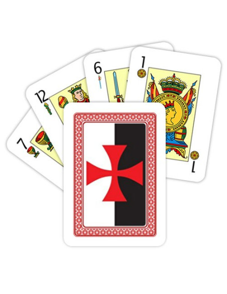 Templars Spanish Deck of Cards