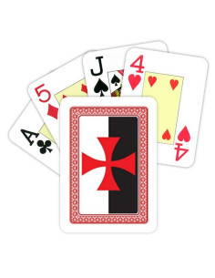 Deck of cards French Templars
