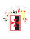 Deck of cards French Templars