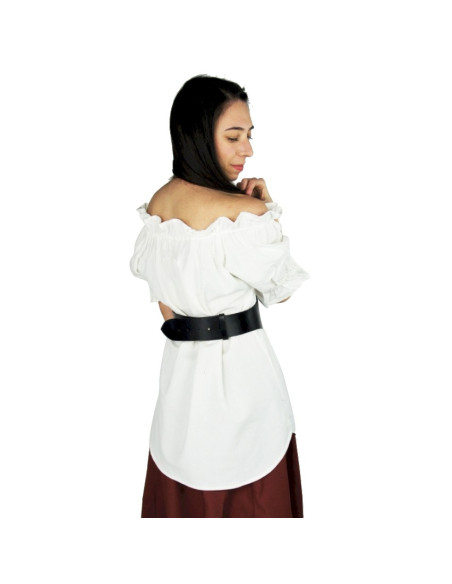 Medieval short sleeve blouse