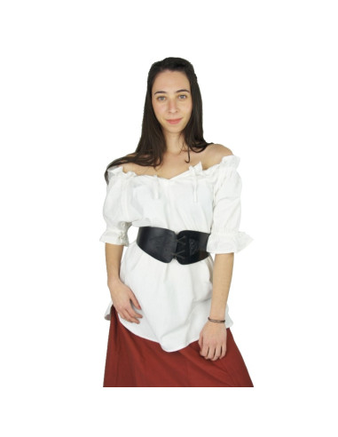 Medieval short sleeve blouse