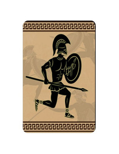 Flexible Spartan Warrior Magnet