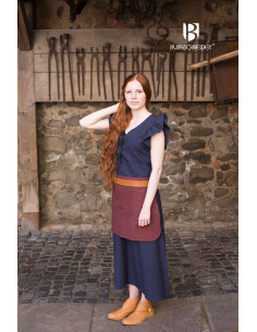 Medieval Dress Woman Agga Blue