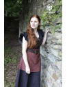 Medieval Dress Woman Agga Black