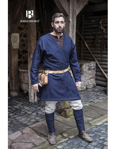 Medieval Tunic Loki blue long sleeve
