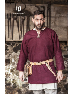 Medieval tunic Lodin, red
