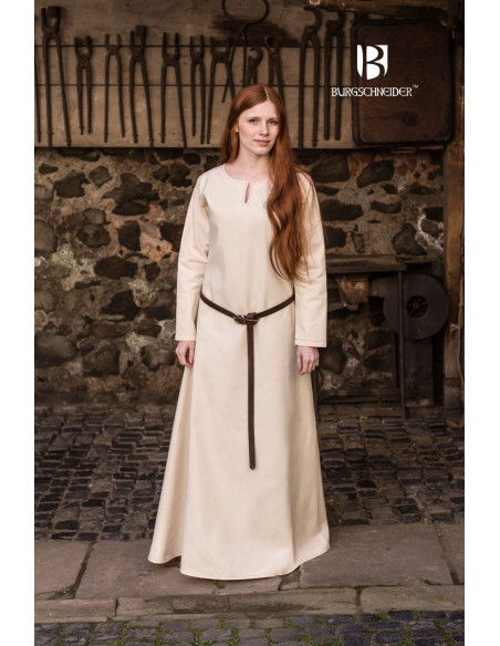 Medieval Tunic Cream Long Sleeve
