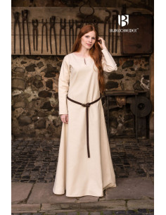 Medieval Tunic Cream Long Sleeve 2