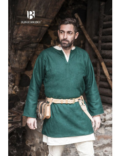 Medieval tunic Lodin, green