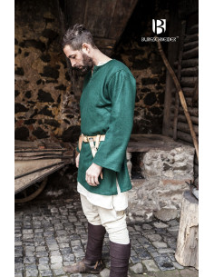 Medieval tunic Lodin, green