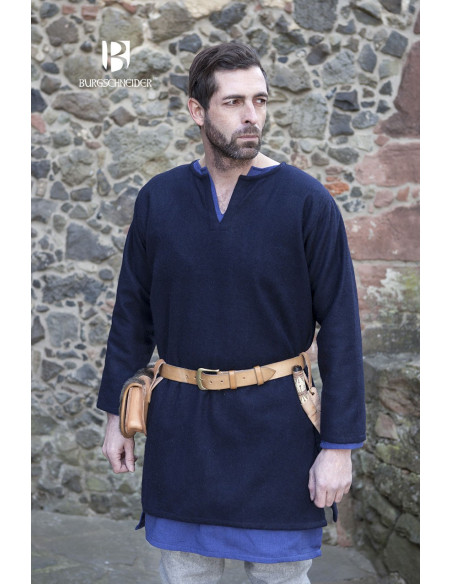 Medieval tunic Lodin, blue